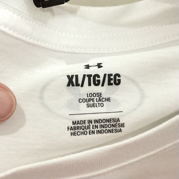 Notre Dame Shamrock Series White T-Shirt Sz XL - Picture 3 of 3